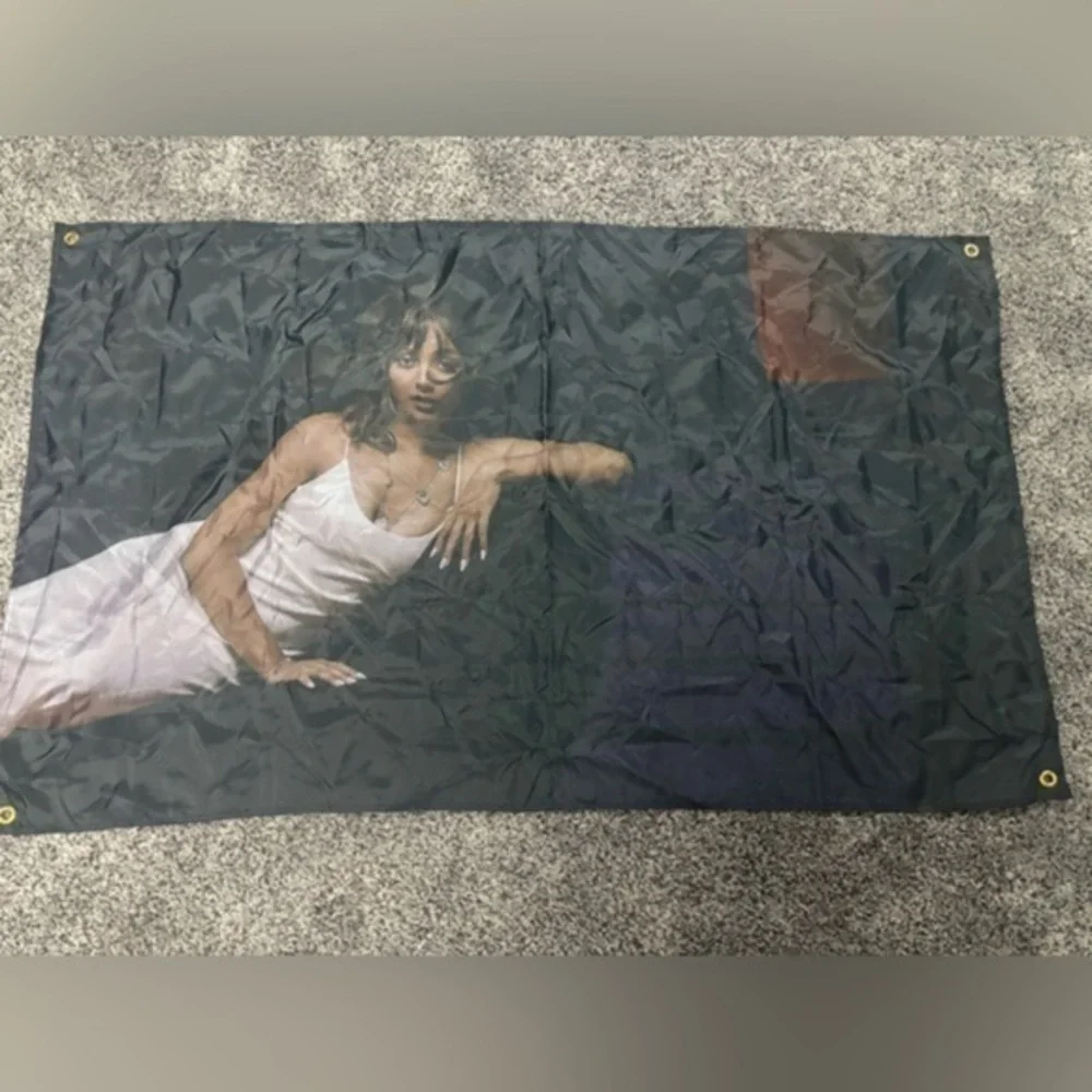 Artistic tapestry with Woman Print